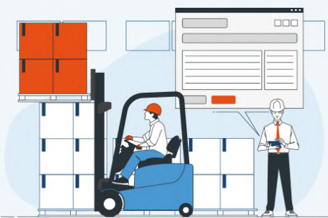 Distribution illustration