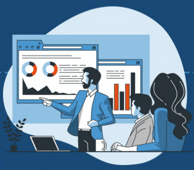 Business growth illustration